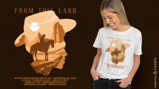 “From This Land” themed shirt