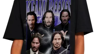 “Keanu Reeves” t-shirt